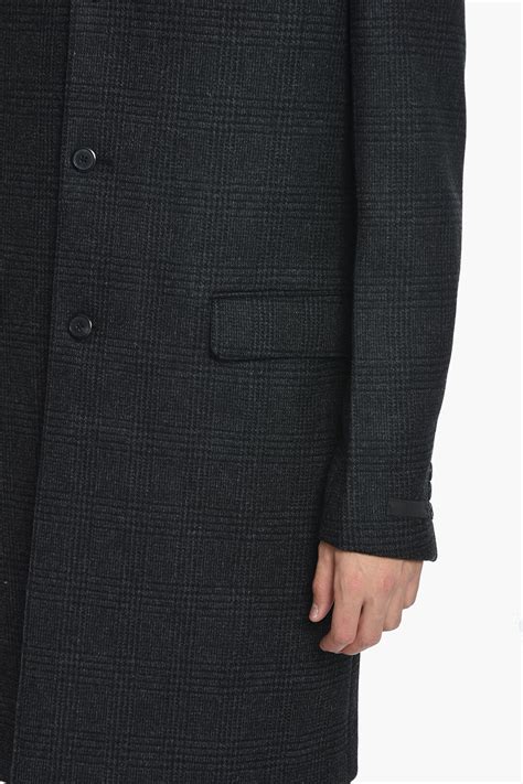 cappotto prada uomo prezzo velour|Cappotti Prada in Lana Blu taglia 48 IT .